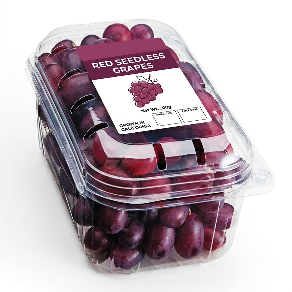 Red grapes